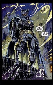 a scene in batman vs predator comic book