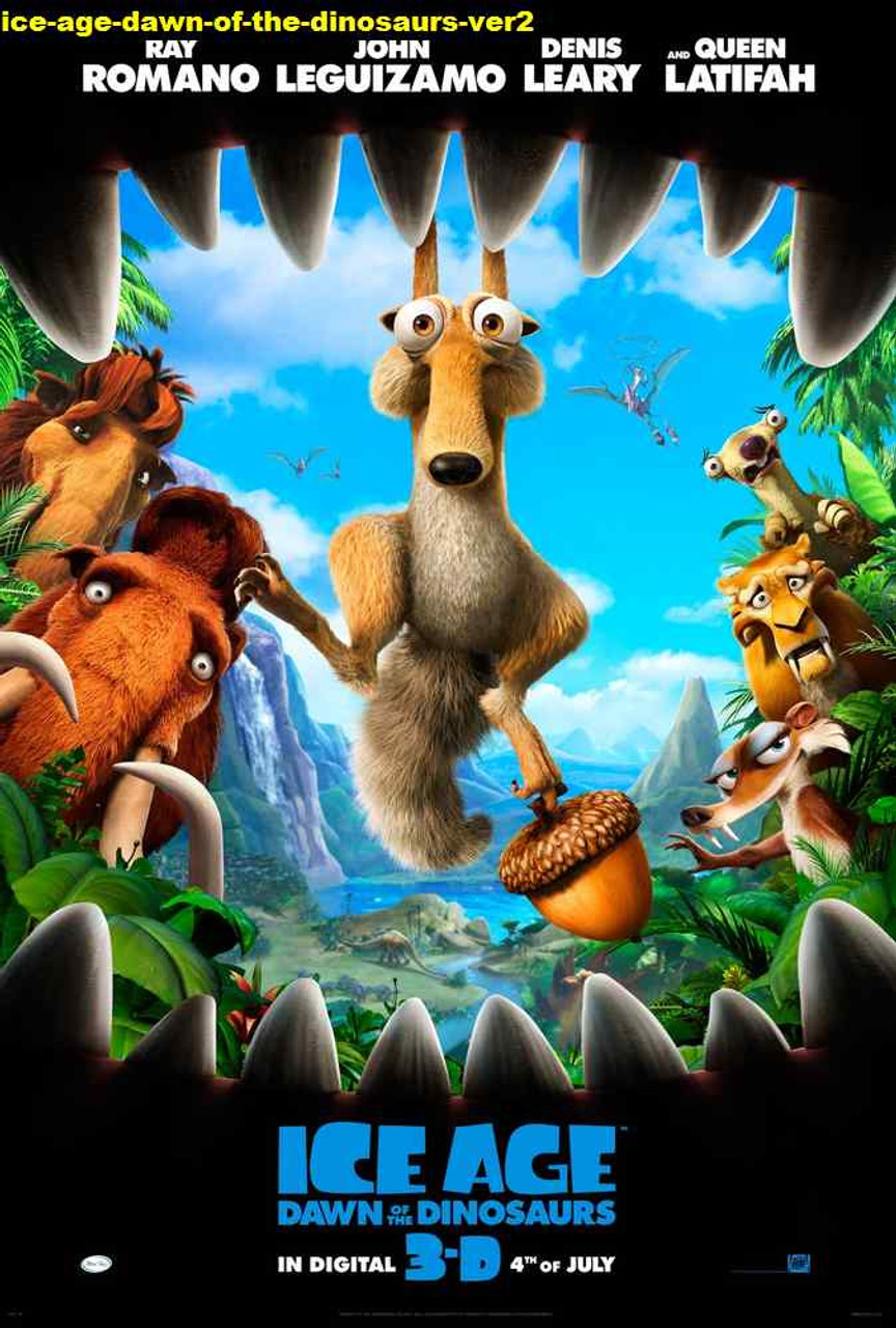 poster ice age dawn of the dinosaurs