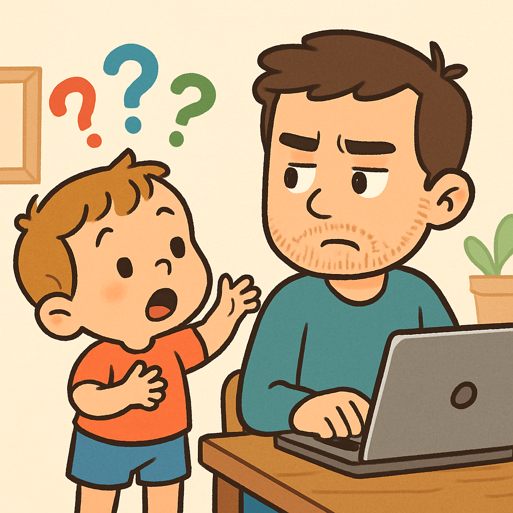 siapa bilang kerja di rumah itu enak?