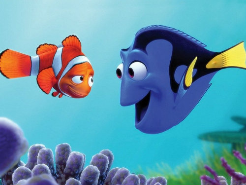 marlin and dory finding nemo