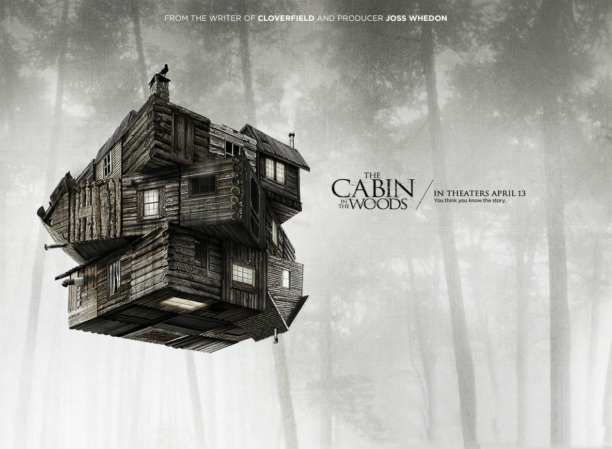 poster cabin in the woods