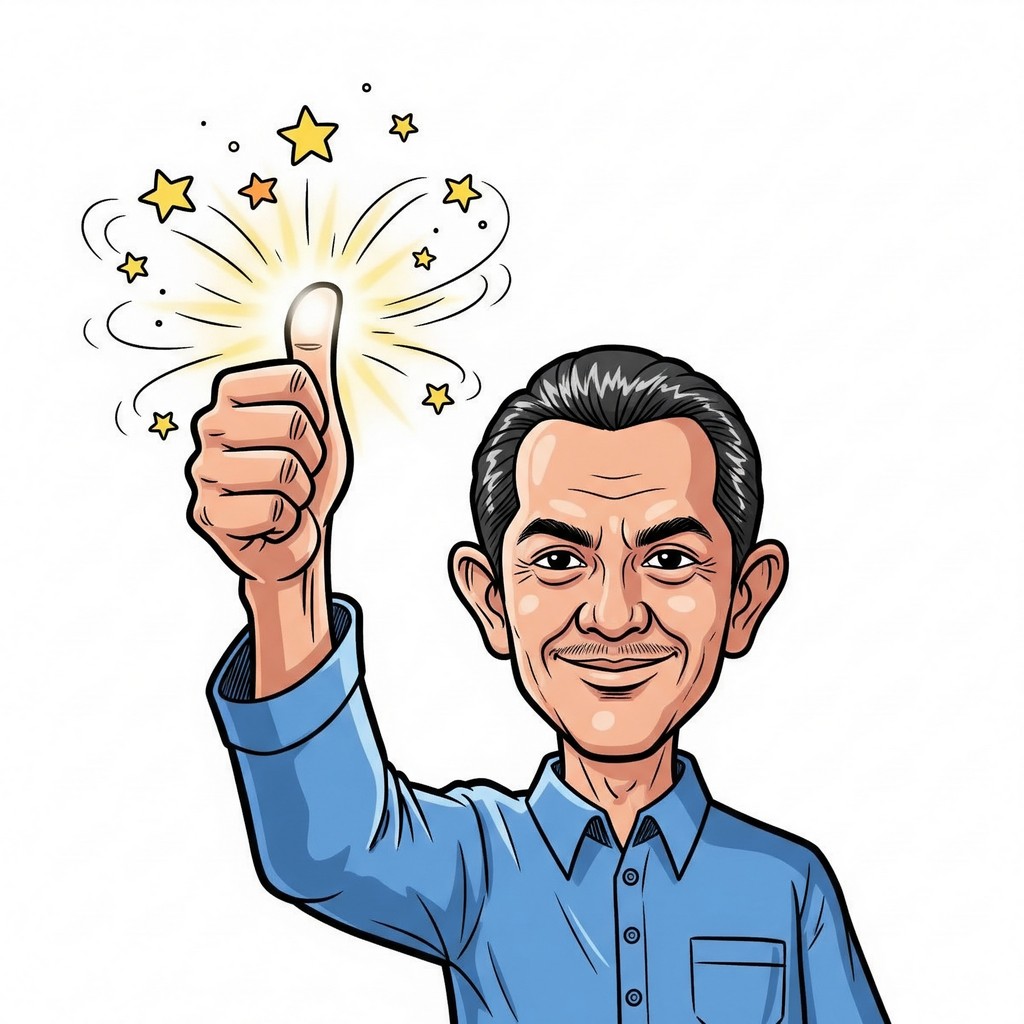 Di Balik Jempol Para&nbsp;Om