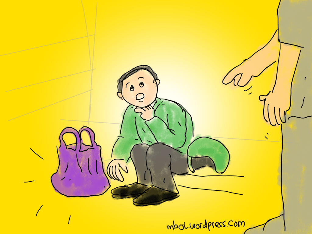 Abang Gojek yang Bersyukur Keluarganya Batal Makan Enak