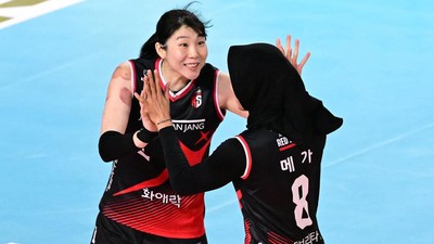 megawati dan lee so young pemain red sparks